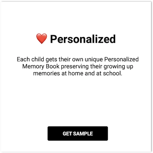 Personalized Memories & Keepsakes Portfolio